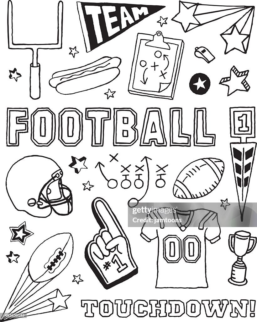 Football Doodles