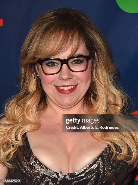 Actress Kirsten Vangsness attends CBS' 2015 Summer TCA party at the Pacific Design Center on August 10, 2015 in West Hollywood, California.