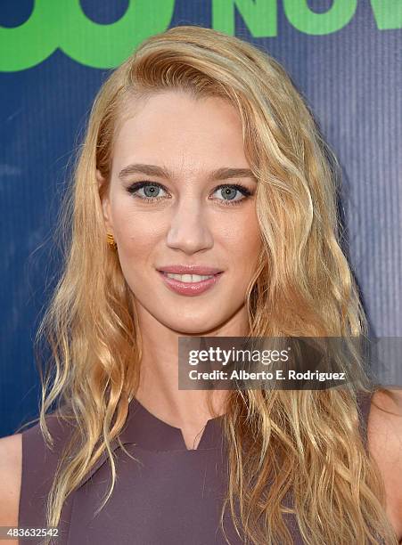 Actress Yael Grobglas attends CBS' 2015 Summer TCA party at the Pacific Design Center on August 10, 2015 in West Hollywood, California.