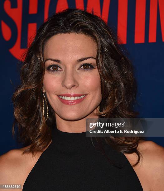 Actress Alana De La Garza attends CBS' 2015 Summer TCA party at the Pacific Design Center on August 10, 2015 in West Hollywood, California.