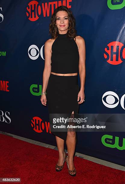 Actress Alana De La Garza attends CBS' 2015 Summer TCA party at the Pacific Design Center on August 10, 2015 in West Hollywood, California.