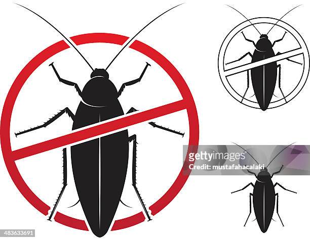昆虫 extermination サイン - ナンキンムシ点のイラスト素材／クリップアート素材／マンガ素材／アイコン素材