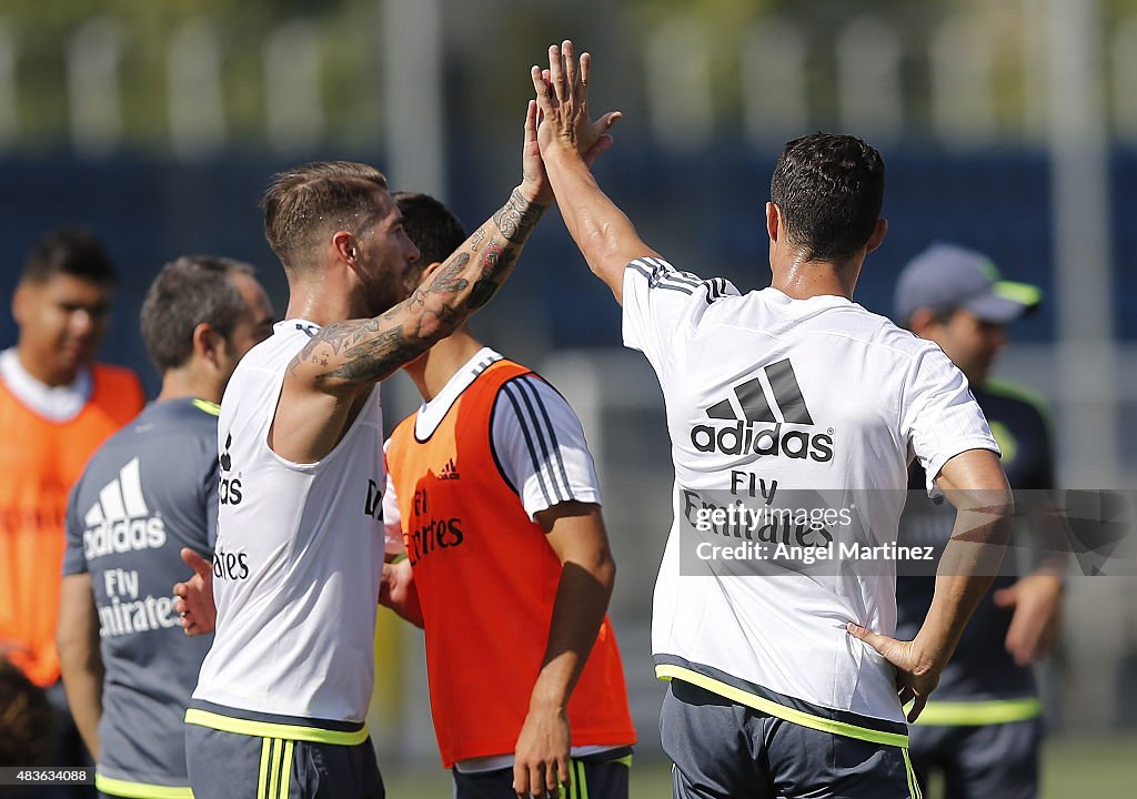 Real Madrid Training Session