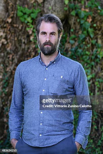Director Rick Alverson attends Entertainment photocall on August 11, 2015 in Locarno, Switzerland.