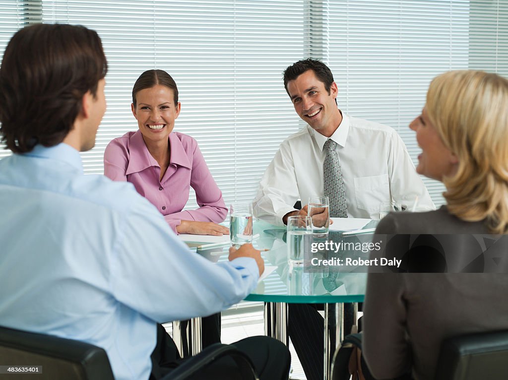 Grupo de empresários Reunião