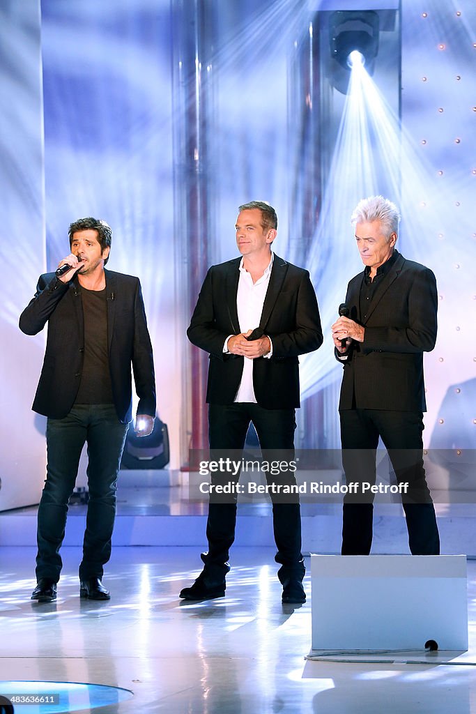 'Vivement Dimanche' French TV Show At Pavillon Gabriel In Paris