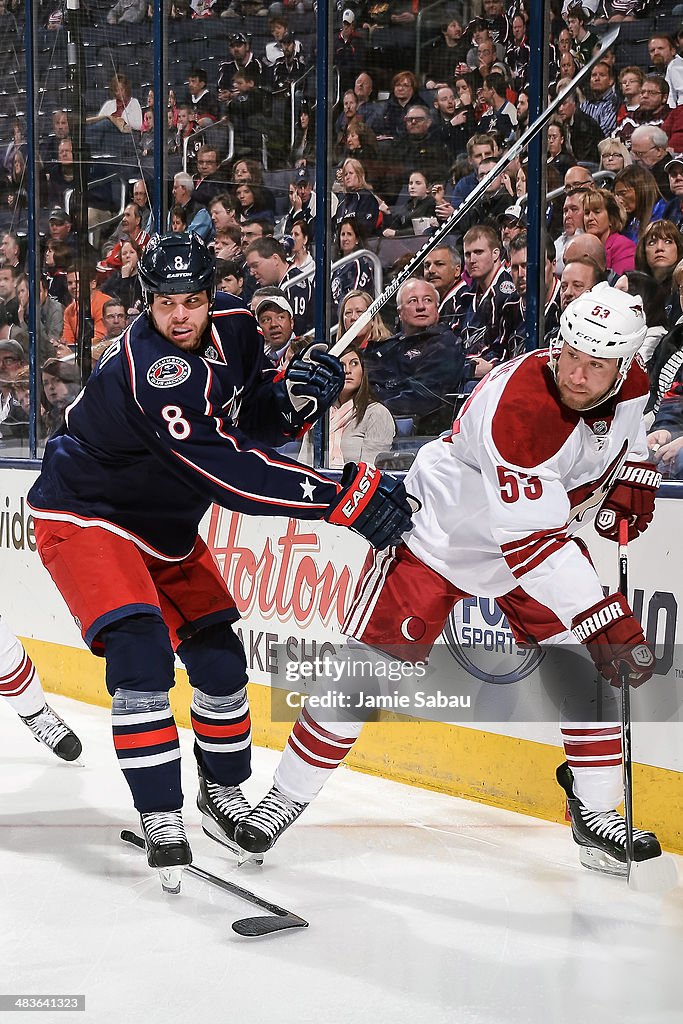 Phoenix Coyotes  v Columbus Blue Jackets