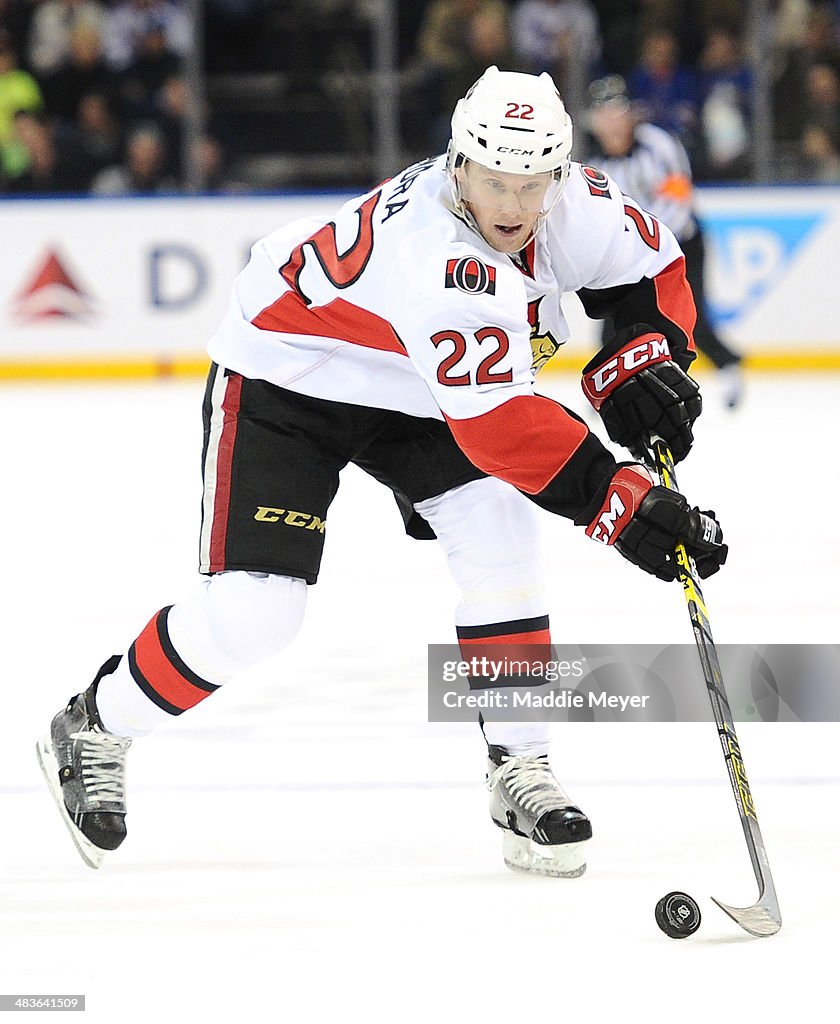 Ottawa Senators v New York Rangers