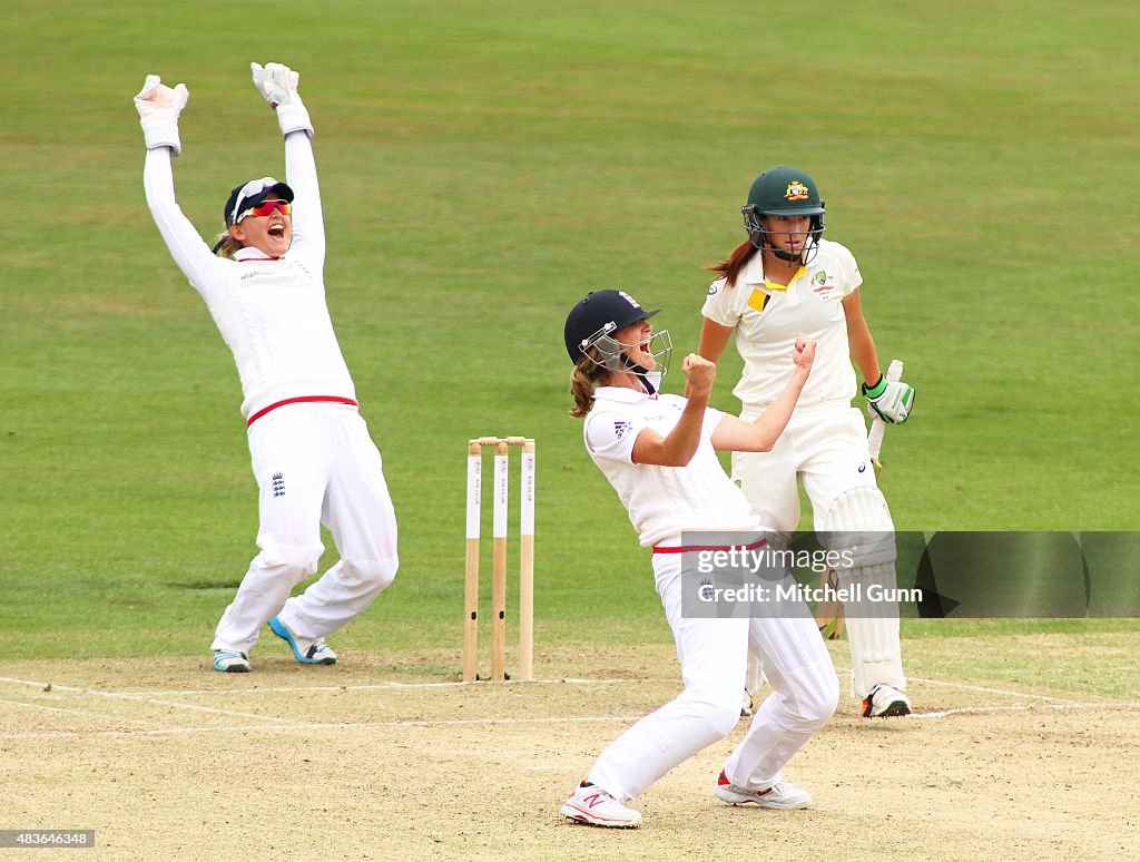 England Women v Australia Women: Women's Ashes Series - Kia Women's Test: Day One