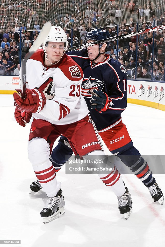 Phoenix Coyotes  v Columbus Blue Jackets