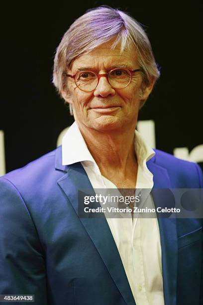 Director Bille August attends the Pardo D'Onore Swisscom red carpet on August 9, 2015 in Locarno, Switzerland.