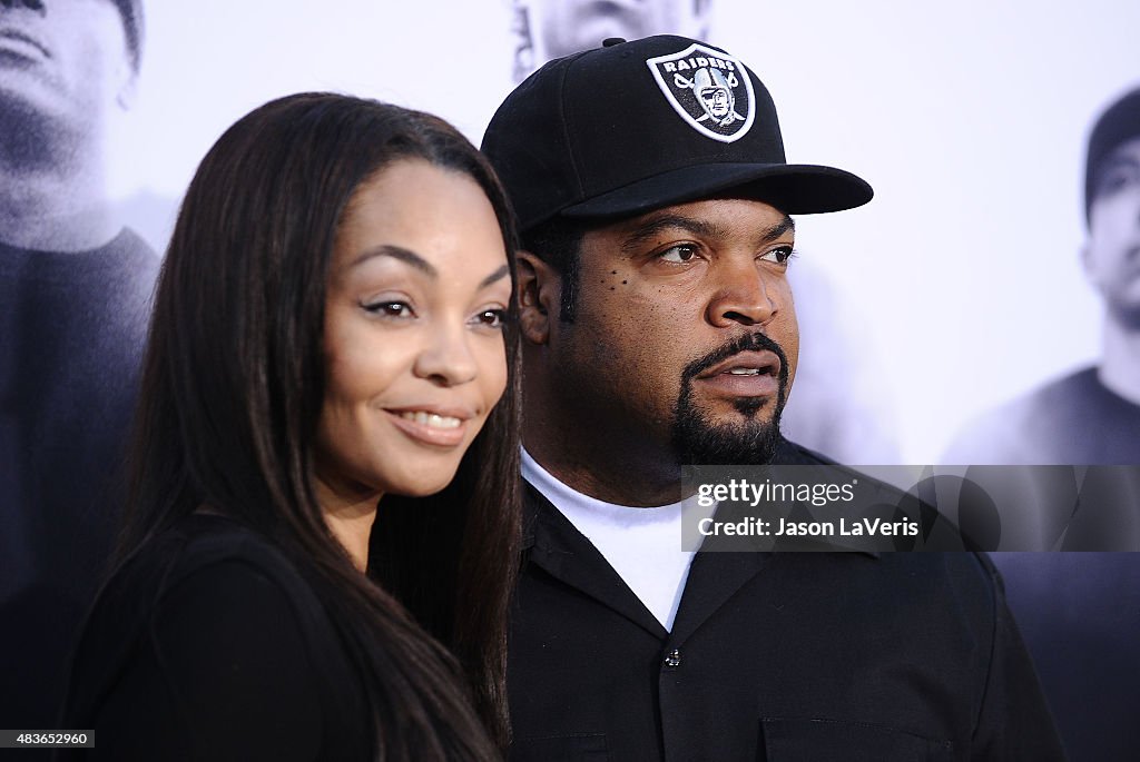 Premiere Of Universal Pictures And Legendary Pictures' "Straight Outta Compton" - Arrivals