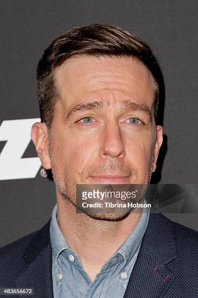 Ed Helms attends the premiere of STARZ 'Blunt Talk' at DGA Theater on August 10, 2015 in Los Angeles, California.