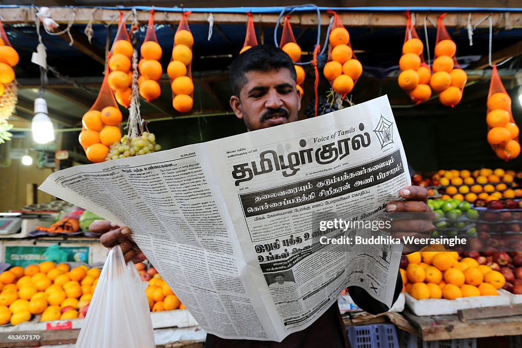 Ex-Tamil Rebel Carders In Election Campaign