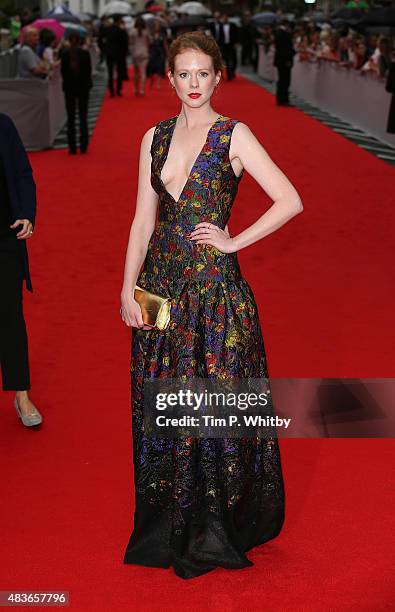 Zoe Boyle attends as BAFTA celebrate "Downton Abbey" at Richmond Theatre on August 11, 2015 in Richmond, England.