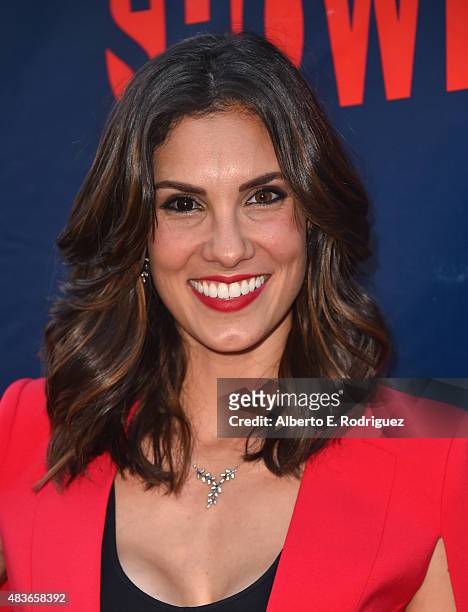 Actress Daniella Ruah attends CBS' 2015 Summer TCA party at the Pacific Design Center on August 10, 2015 in West Hollywood, California.