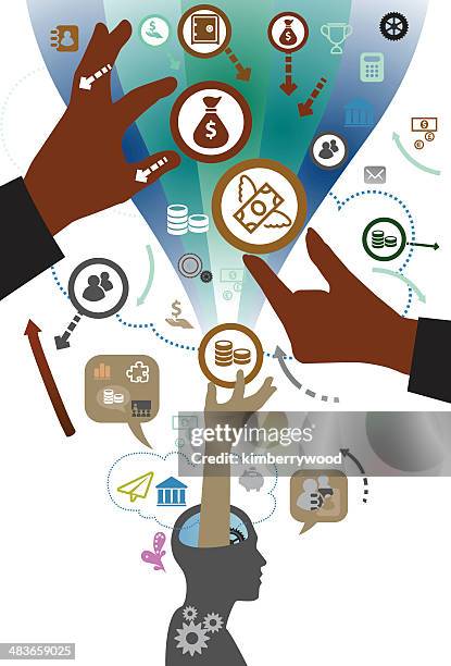 Vector Deduction 143 Hand Vector Illustrator High Res Illustrations - Getty Images