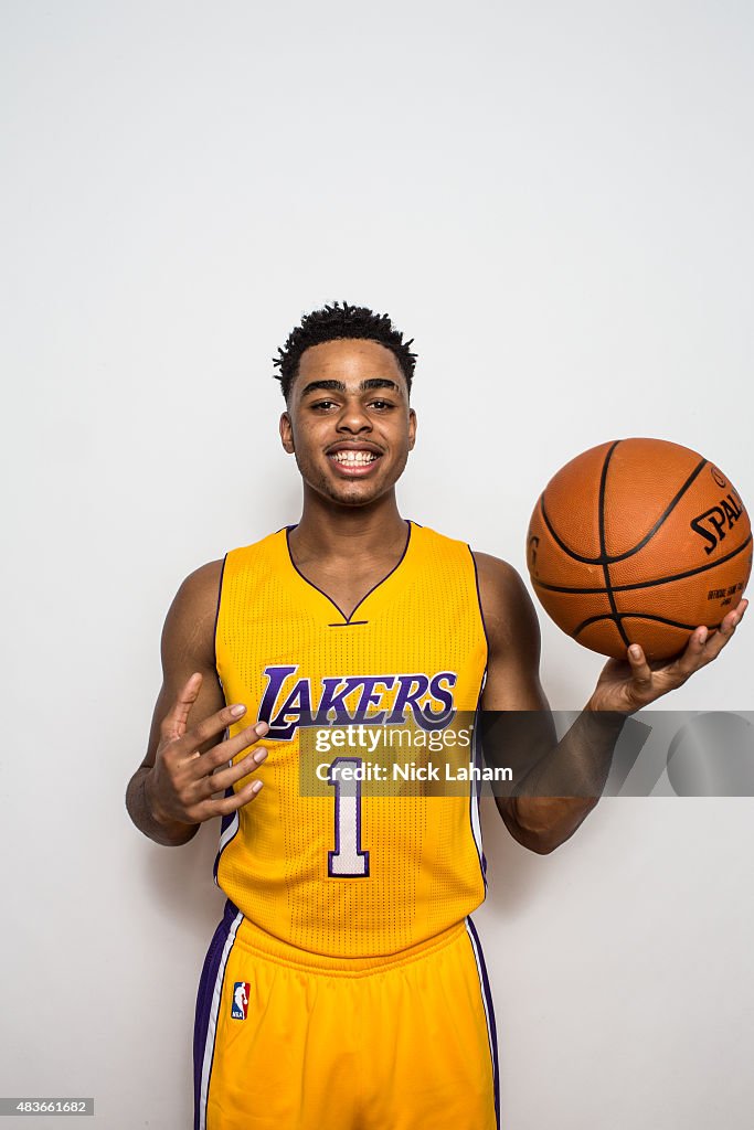 2015 NBA Rookie Photo Shoot