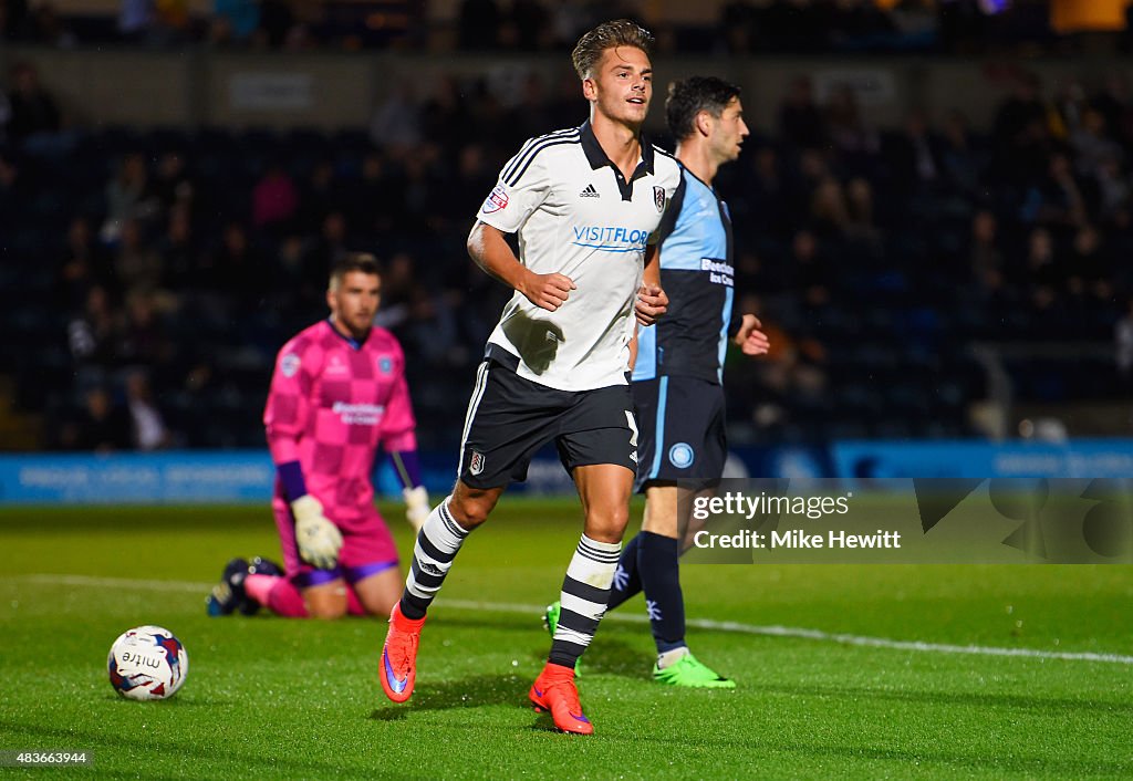 Wycombe Wanderers v Fulham - Capital One Cup First Round