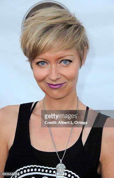 Director Axelle Carolyn arrives for the Etheria Film Night 2015 held at American Cinematheque's Egyptian Theatre on June 13, 2015 in Hollywood,...