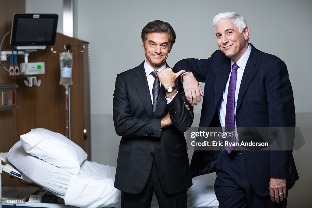 Dr. Mehmet Oz and Dr. Jonathan Lapook, The Hollywood Reporter, September 15,