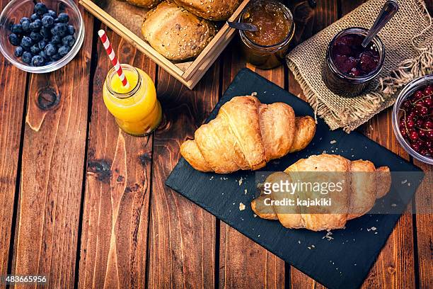 traditional continental breakfast - continental breakfast stock pictures, royalty-free photos & images