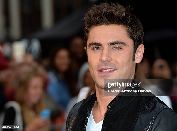 Zac Efron attends the European Premiere of "We Are Your Friends" at Ritzy Brixton on August 11, 2015 in London, England.