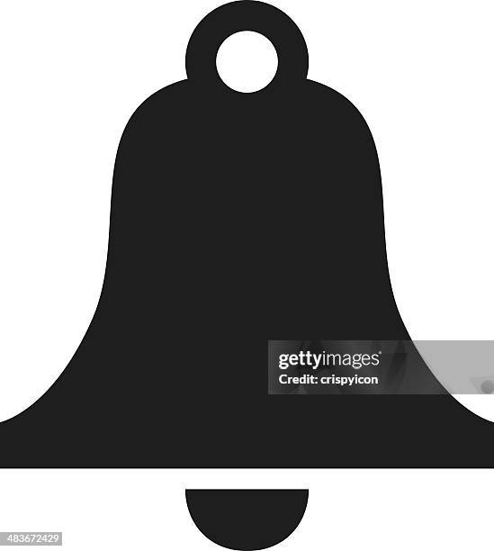 bell-symbol - bell icon stock-grafiken, -clipart, -cartoons und -symbole