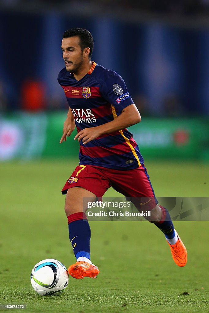 Barcelona v Sevilla FC - UEFA Super Cup