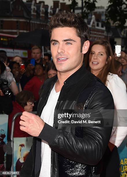 Zac Efron attends the European Premiere of "We Are Your Friends" at Ritzy Brixton on August 11, 2015 in London, England.