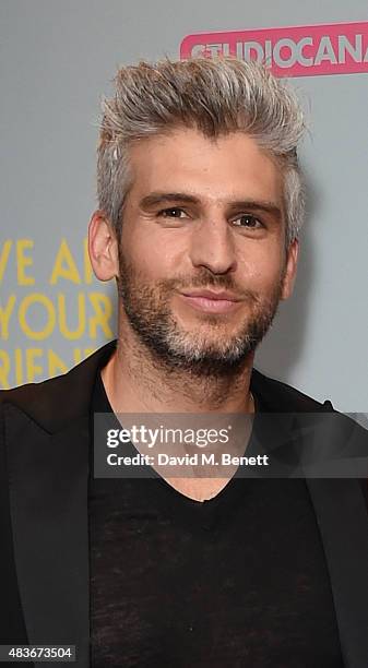 Max Joseph attends the European Premiere of "We Are Your Friends" at Ritzy Brixton on August 11, 2015 in London, England.