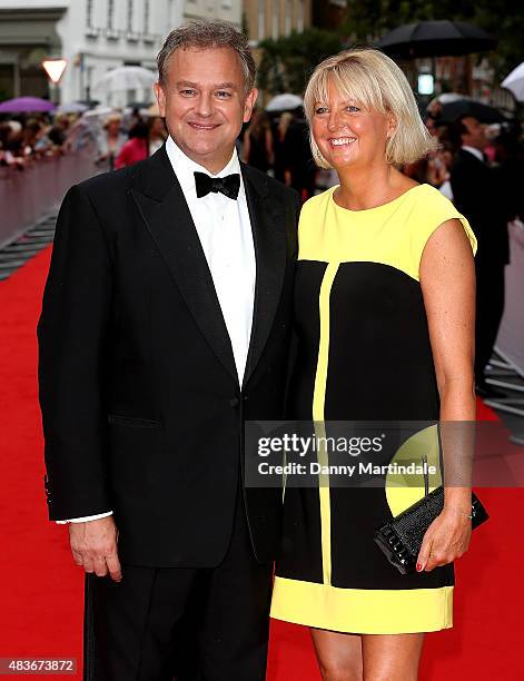 Hugh Bonneville and Lulu Williams attend as BAFTA celebrate "Downton Abbey" at Richmond Theatre on August 11, 2015 in Richmond, England.