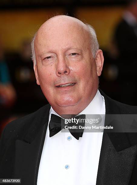 Julian Fellowes attends as BAFTA celebrate "Downton Abbey" at Richmond Theatre on August 11, 2015 in Richmond, England.