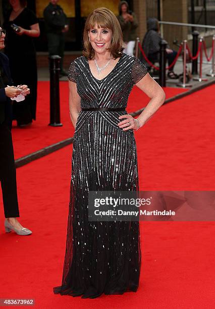 Phyllis Logan attends as BAFTA celebrate "Downton Abbey" at Richmond Theatre on August 11, 2015 in Richmond, England.