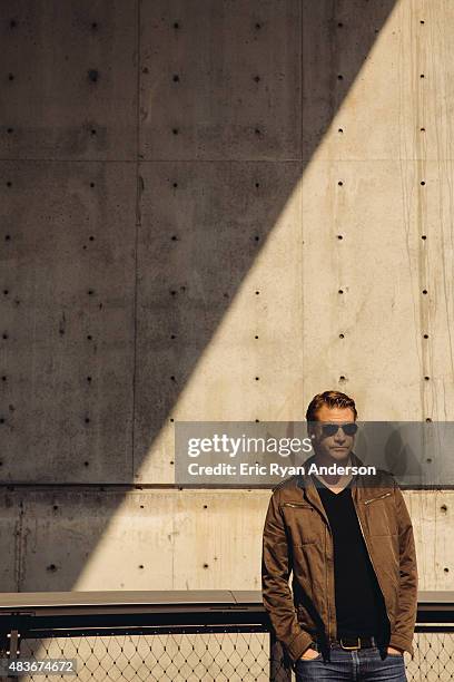 Dash Mihok is photographed for Gotham Magazine on August 11, 2014 in New York City.