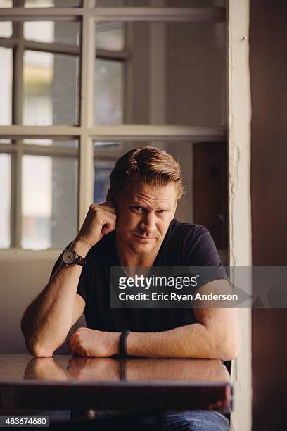 Dash Mihok is photographed for Gotham Magazine on August 11, 2014 in New York City.