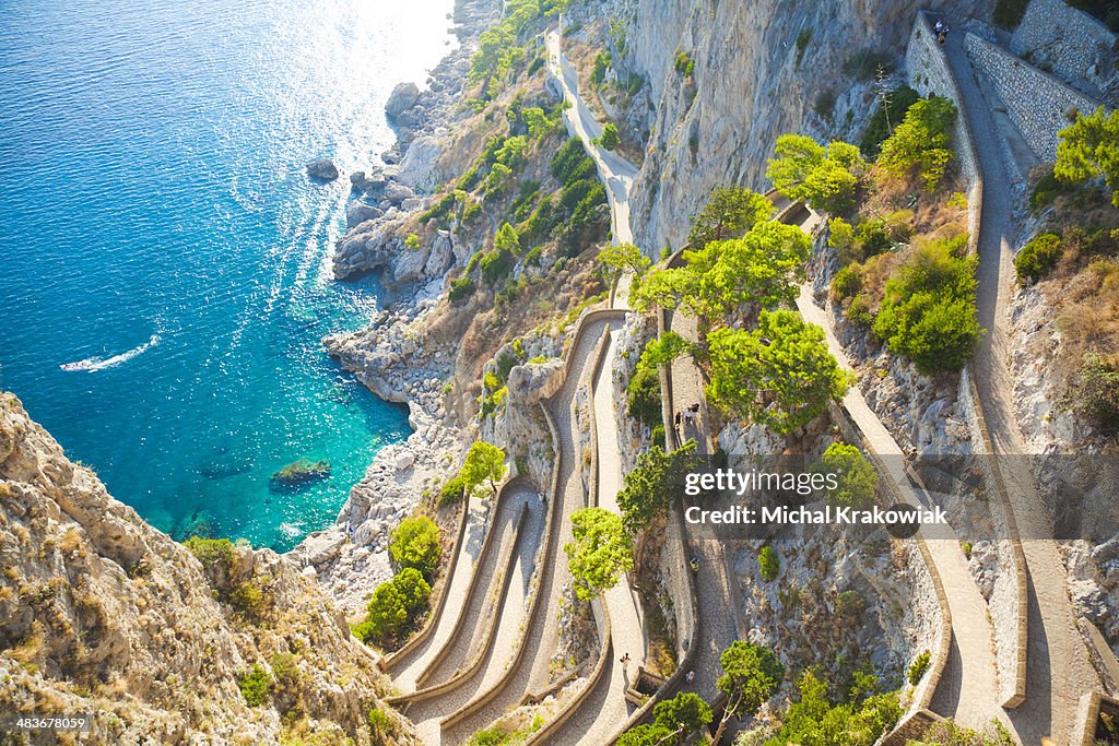 Capri coast