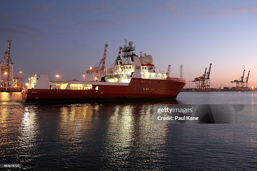 MH370 Search Vessel 'Fugro Equator' Returns To Fremantle For Routine Resupply