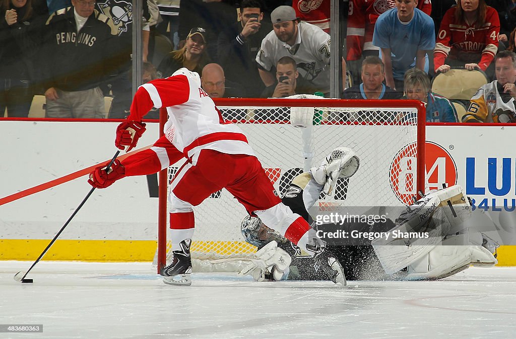 Detroit Red Wings v Pittsburgh Penguins