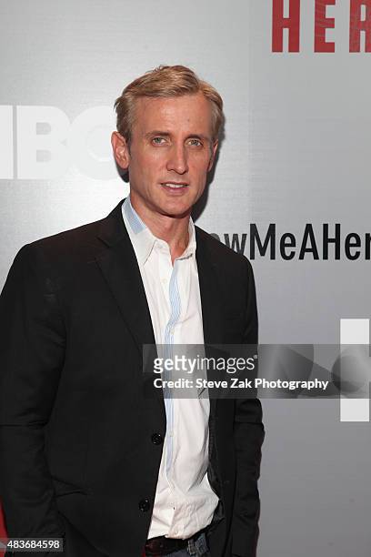 Dan Abrams attends "Show Me A Hero" New York Premiere at The New York Times Center on August 11, 2015 in New York City.