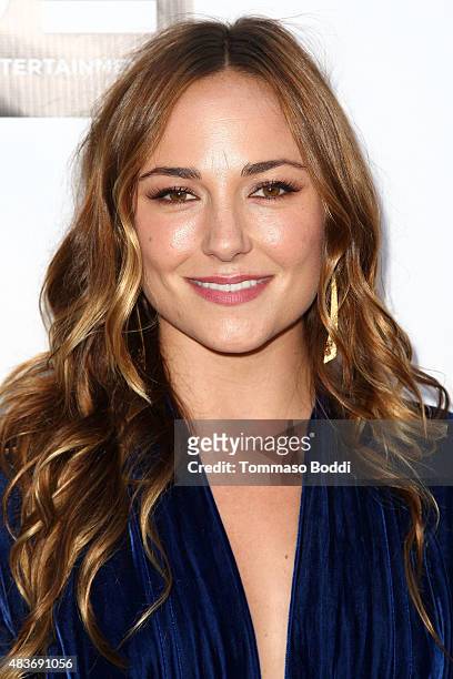 Actress Briana Evigan attends the premiere of "Alleluia! The Devil's Carnival" held at the Egyptian Theatre on August 11, 2015 in Hollywood,...