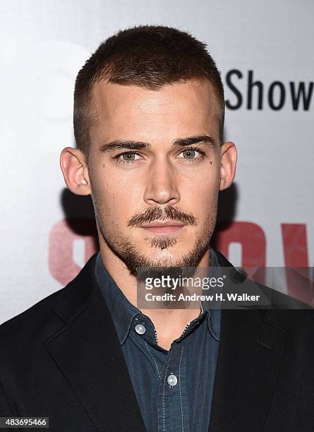 Josh Salatin attends the "Show Me A Hero" New York screening at The New York Times Center on August 11, 2015 in New York City.