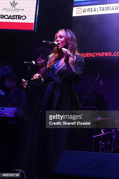 Tamia at Stage 48 on August 11, 2015 in New York City.