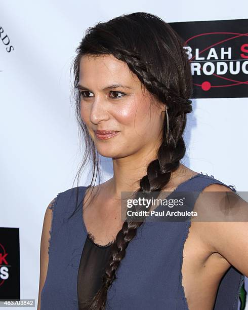 Actress Alisa Burket attends the premiere of "Alleluia! The Devil's Carnival" at the Egyptian Theatre on August 11, 2015 in Hollywood, California.