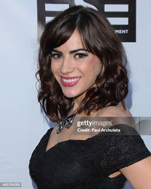 Actress Maddisyn Carter attends the premiere of "Alleluia! The Devil's Carnival" at the Egyptian Theatre on August 11, 2015 in Hollywood, California.