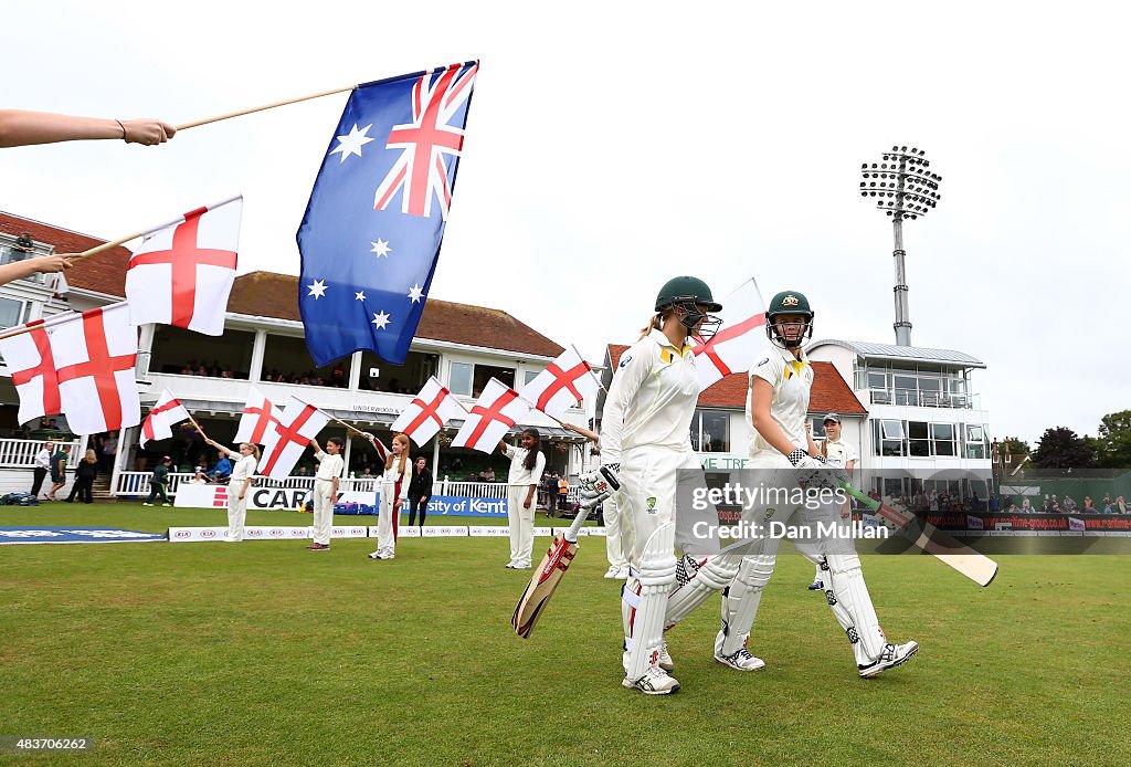 England Women v Australia Women: Women's Ashes Series - Kia Women's Test: Day Two