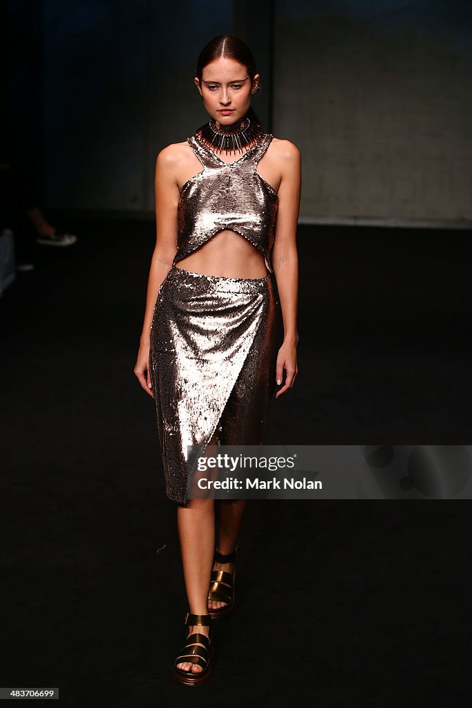 Ixiah - Runway - Mercedes-Benz Fashion Week Australia 2014