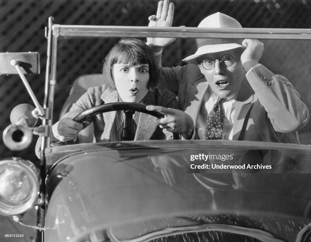 Couple Out For A Ride