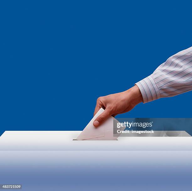 voting - polling booth stockfoto's en -beelden