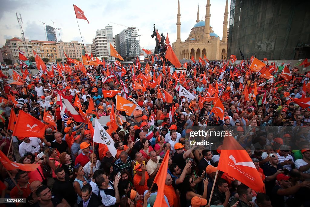 LEBANON-POLITICS-PRESIDENT-DEMO